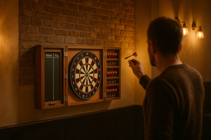 Dartscheibenhalterung