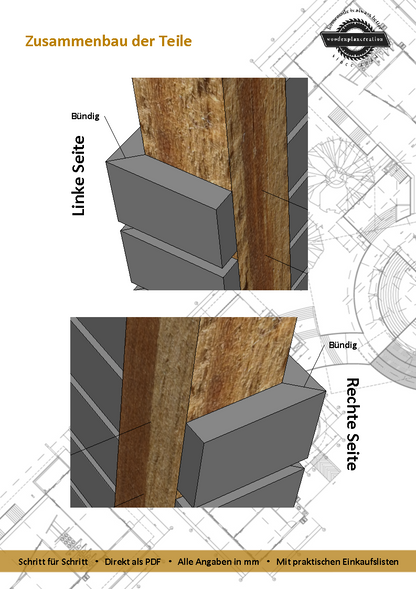 Offenes Mülltonnenhäuschen